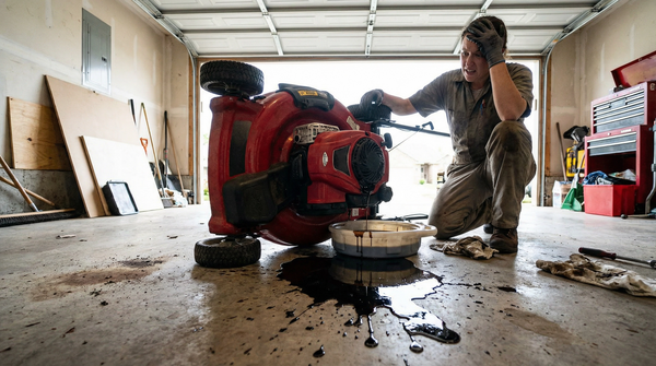The 5 Biggest Mistakes People Make When Changing Mower Oil